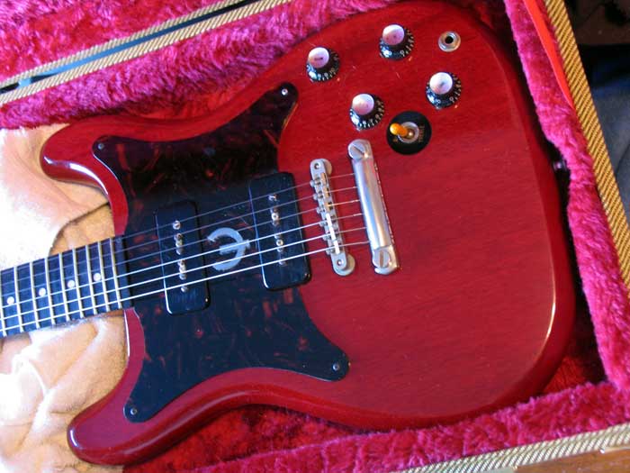 Original 1961 Gibson Epiphone Wilshire Solid Body Guitar