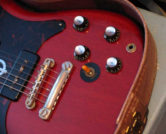 Original 1961 Epiphone Wilshire Solid Body Electric Guitar