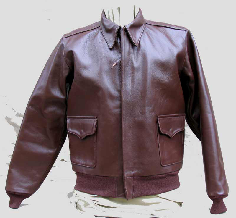 A-2_Flight_ Jacket_ Horsehide_ Army_ Air_ Forces_ WWII