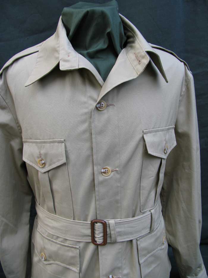 Denim Cotton Safari Bush Poplin  Jacket, Willis & Geiger, Ernest Hemingway