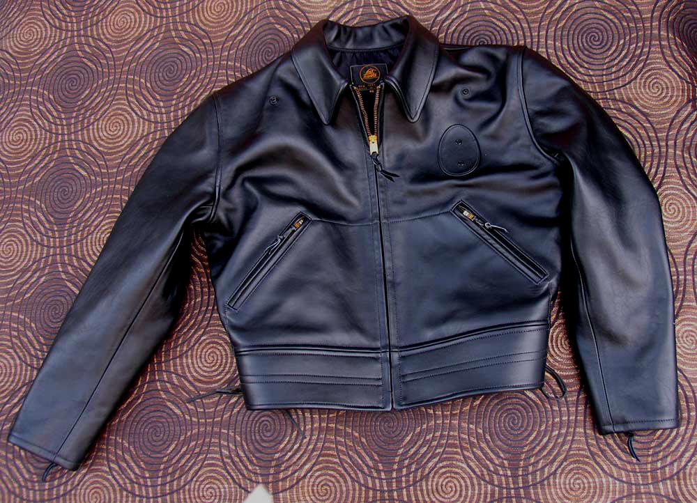 Vintage California Leatherwear Horsehide Motorcycle Jacket