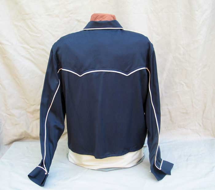 Vintage Rayon Gabardine Cowboy Jacket