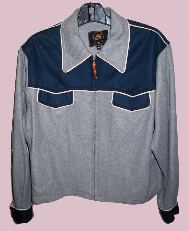 Vintage Rayon Gabardine Cowboy Jacket and Shirt
