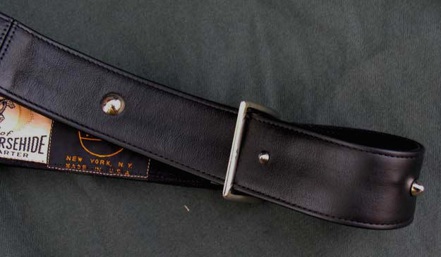 horsehide belt