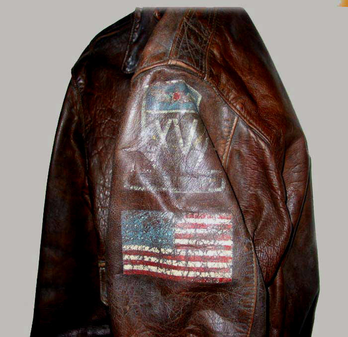 Original WWII A-2 Horsehide Flight Jacket 32rd Bombardment Squadron