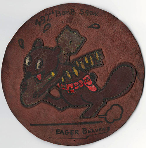 WWII 492nd Bomb Squadron A-2 Horsehide Leather Flight Jacket