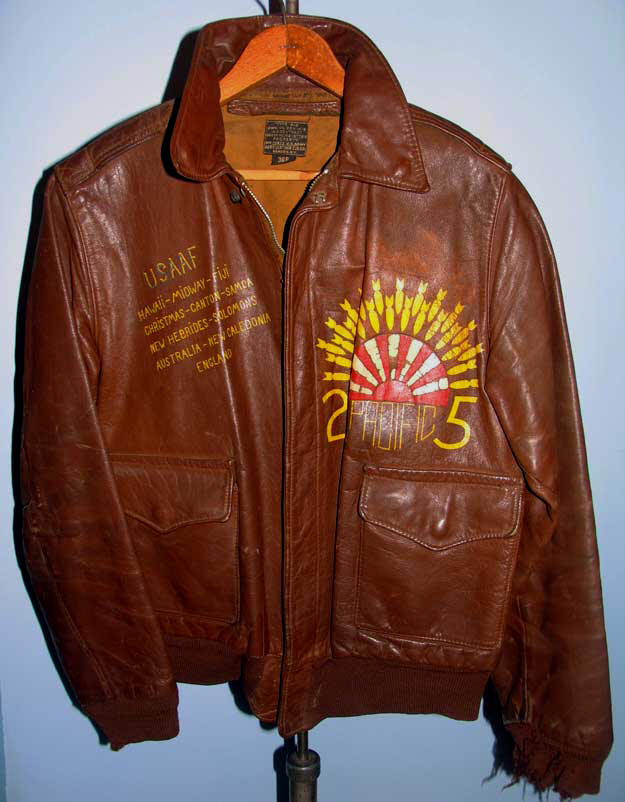 A-2 Flight Jacket 563rd Bombardment Squadron 388th Bombardment Group