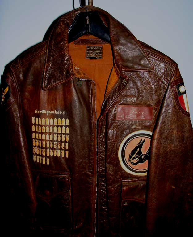 A-2 Flight Jacket 83rd Bombardment Squadron 12th Bombardment Group CBI