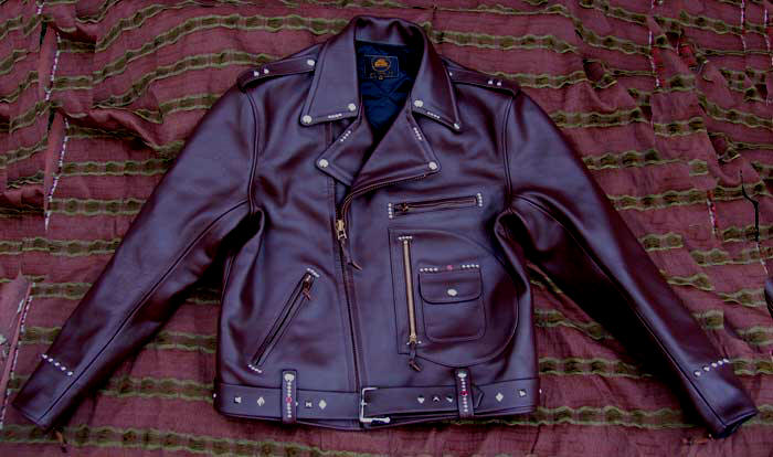 1950s Buco J24 Russet Horsehide Motorcycle Jacket