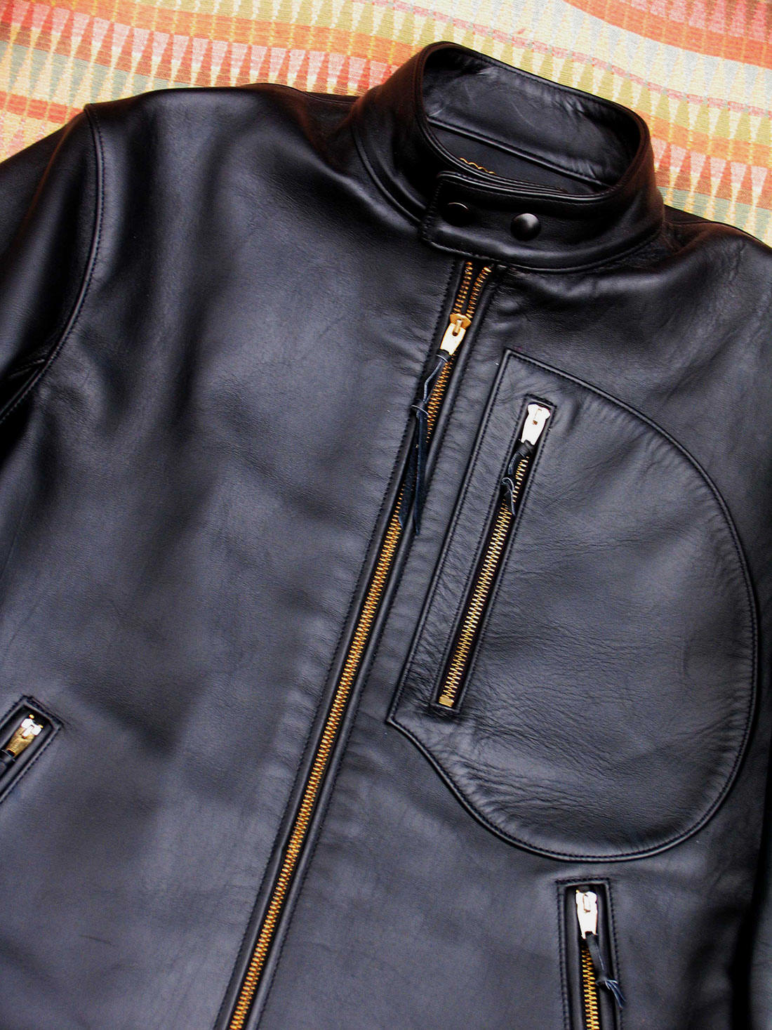 1950s Buco Rider Horsehide Leather Motorcycle Jacket Lost Worlds Made in USA