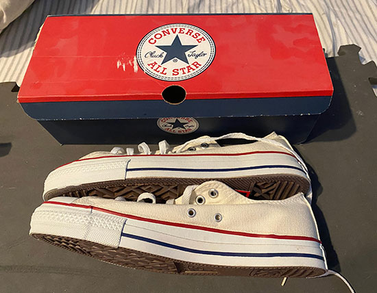 M7652 Vintage Converse Chuck Taylor USA N.O.S. NIB