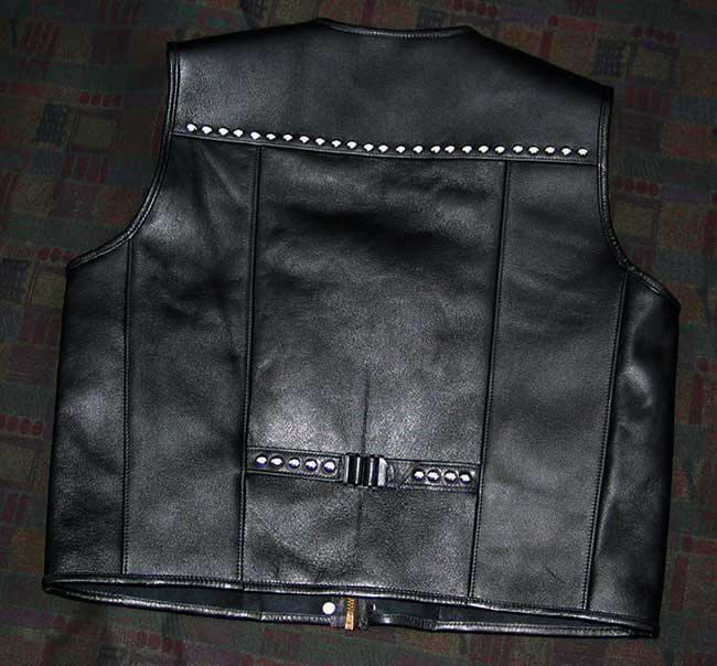 Lost Worlds Horsehide Motorcycle Vest