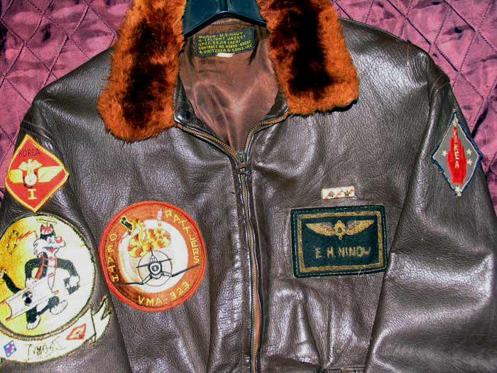 Korean War USMC Flight Surgeon's G-1 Flight Jacket