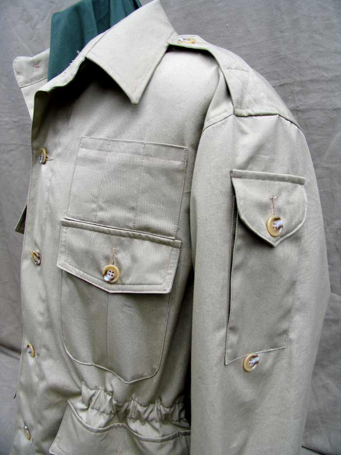 Kilimanjaro Poplin Safari Jacket