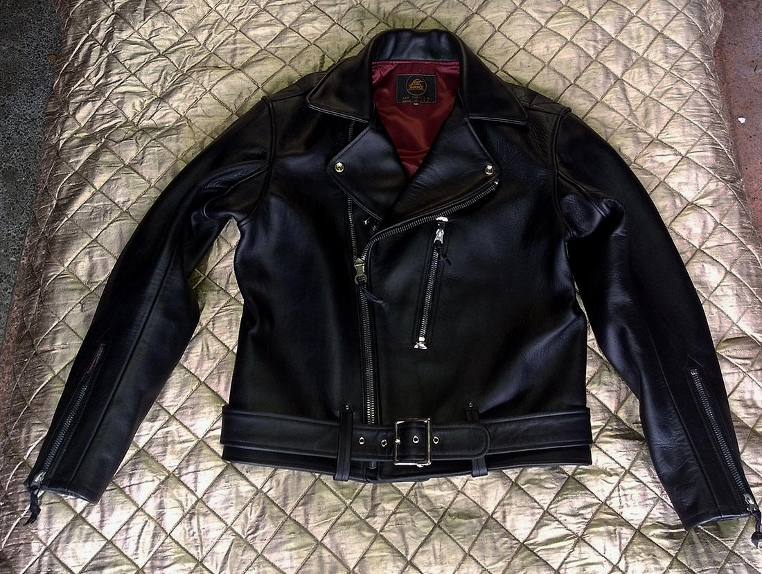 Custom Black Horsehide Leathertogs 'A'