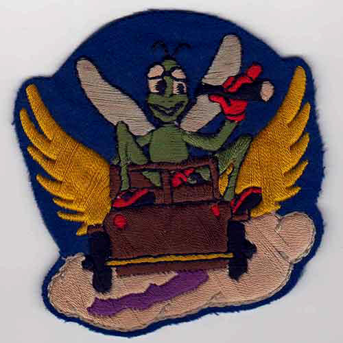 Original WWII L-5 Stinson Sentinel Liaison/Observation Squadron Patch