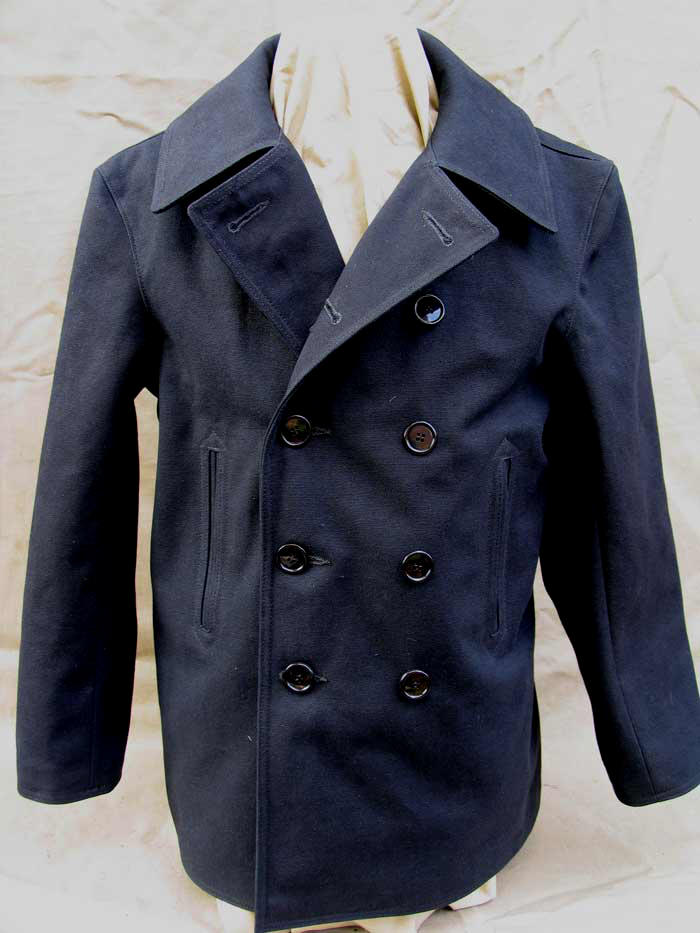 Cotton Pea Coat Men - JacketIn