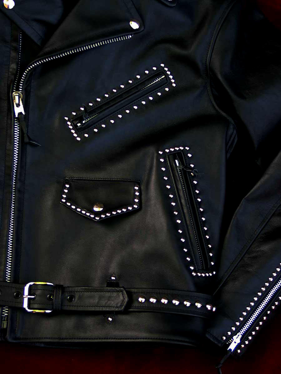 LOST WORLDS SPEED DEMON 'STUD' MOTORCYCLE JACKET