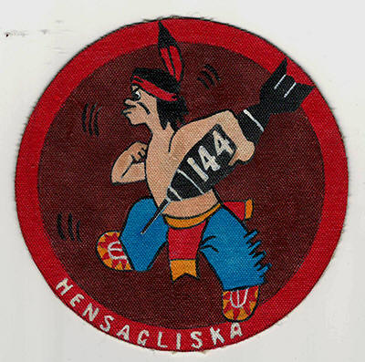 USMC WWII VMSB 144 SQUADRON PATCH